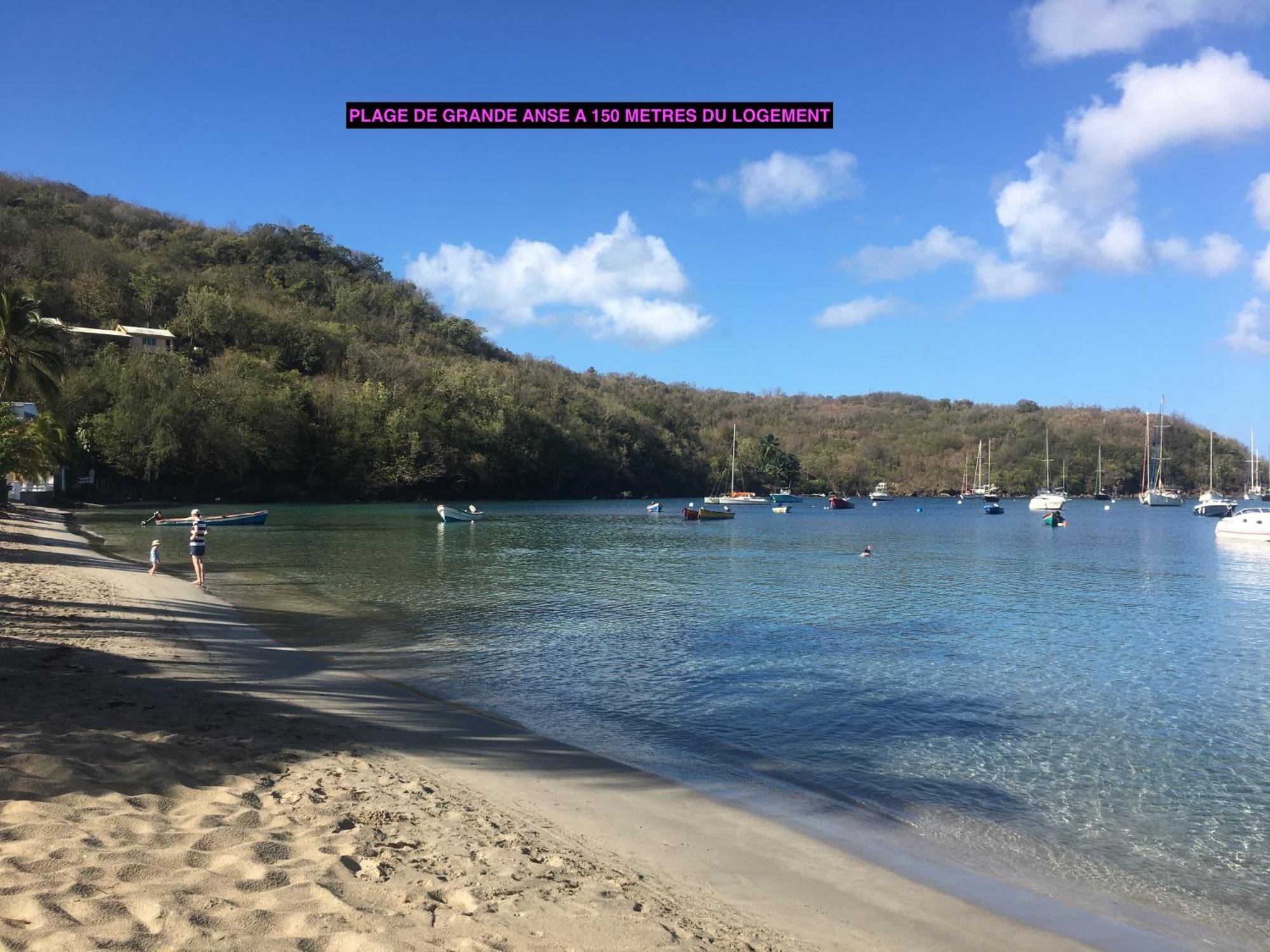 Bungalow "Doussin' Kreyol", Au Calme A 150M De La Plage Grande Anse Exterior photo